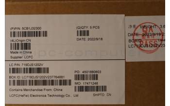 Lenovo 5CB1J32300 COVER Upper Case ASM_ITA L82UG SG_WH