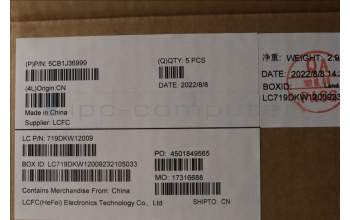 Lenovo 5CB1J36999 COVER Upper Case ASM_FRA L82TL SG
