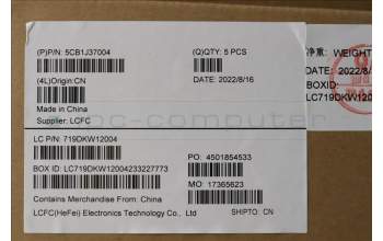 Lenovo 5CB1J37004 COVER Upper Case ASM_HBW L82TL SG