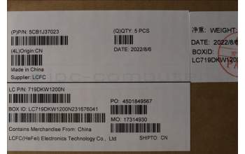 Lenovo 5CB1J37023 COVER Upper Case ASM_USA ENG L82TL SG