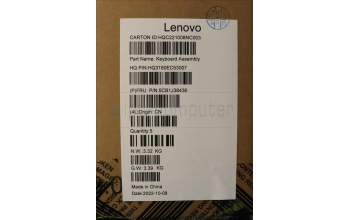 Lenovo 5CB1J38436 COVER Upper Case ASM_EURO ENG H I VGA
