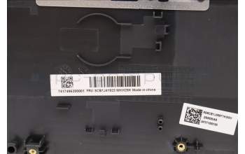Lenovo 5CB1J41923 C-Cover with keyboard,Nordic,Black,Backlight