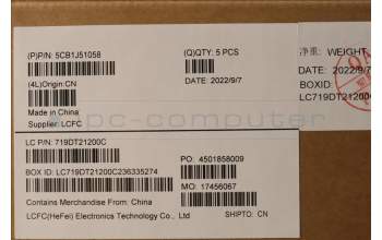 Lenovo 5CB1J51058 COVER Upper Case ASM_ITA L82UU SG