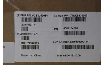 Lenovo 5CB1J52084 COVER UpperCaseASM_NORDIC C82VG FP CG