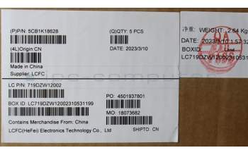 Lenovo 5CB1K18628