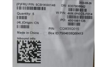 Lenovo 5CB1K60148 COVER Upper Case ASM_POR W 82XY AG