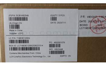 Lenovo 5CB1K62549 COVER Upper Case ASM_THAI L83AY MW