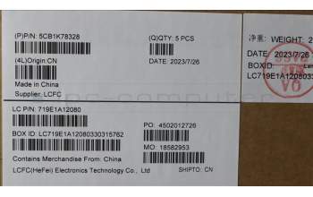 Lenovo 5CB1K78328 COVER Upper Case ASM_ARA L82XA FP AG