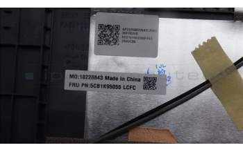 Lenovo 5CB1K95055 COVER Upper Case ASM_NORDIC L82XBAGFPNBL