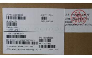 Lenovo 5CB1K95196 COVER Upper Case ASM_BEL L82XM AB BL