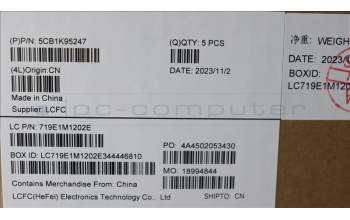 Lenovo 5CB1K95247 COVER Upper Case ASM_BEL L82XM AB NBL