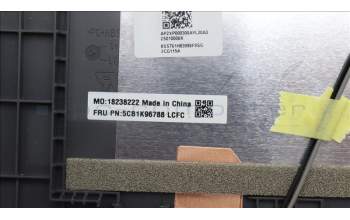 Lenovo 5CB1K96788 COVER Upper Case ASM_ENG L82XM AG BL