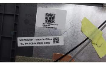Lenovo 5CB1K96834 COVER Upper Case ASM_NORDIC L82XM AG NBL