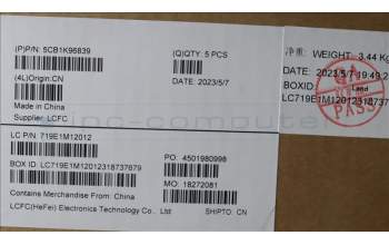 Lenovo 5CB1K96839 COVER Upper Case ASM_EURO ENG L82XMAGNBL