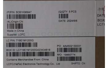 Lenovo 5CB1K96847 COVER Upper Case ASM_BEL L82XM AGFP BL