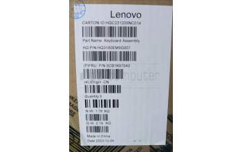 Lenovo 5CB1K97040 COVER Upper Case ASM_BUL H83ALARGY