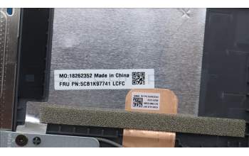 Lenovo 5CB1K97741 COVER Upper Case ASM_GRE L82XL FP AG BL