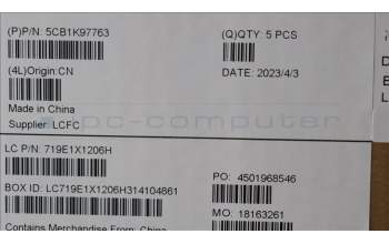 Lenovo 5CB1K97763 COVER Upper Case ASM_UKE L82XL FP AG NBL