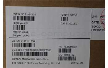 Lenovo 5CB1K97935 COVER Upper Case ASM_ITA L82XL NFP AG BL