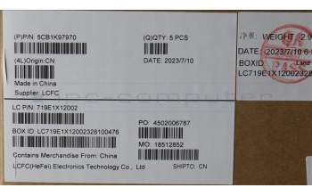 Lenovo 5CB1K97970 COVER Upper Case ASM_NORDICL82XLNFPAGNBL