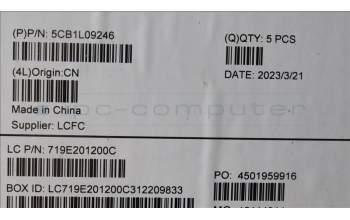 Lenovo 5CB1L09246 COVER Upper Case ASM_BEL L82YU BK