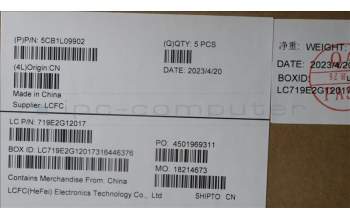 Lenovo 5CB1L09902 COVER Upper CaseASM_EUROENGL82WQRGBWTWOL