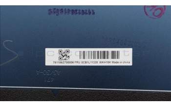 Lenovo 5CB1L11335 COVER LCD Cover W/Ant C82XF T26IR AL AB