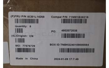 Lenovo 5CB1L14268 COVER UpperCase_SPA C82XF FP AB BL AL