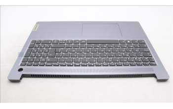 Lenovo 5CB1L14834 C-Cover with keyboard,Belgian,Arctic Grey,Non_Backlight,FingerPrint