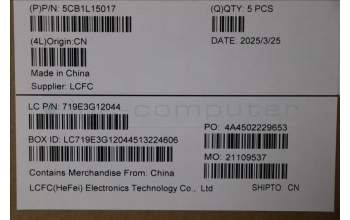 Lenovo 5CB1L15017 COVER Upper Case ASM_SLV L82XR NFP AGNBL