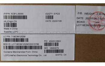 Lenovo 5CB1L30055 COVER Upper Case ASM_HUN L82XN FP AG BL