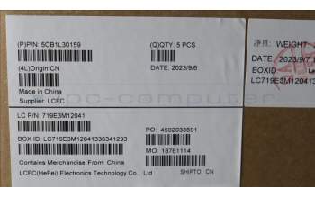 Lenovo 5CB1L30159 COVER Upper Case ASM_FRA L82XN NFP AB