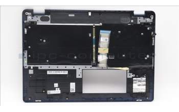 Lenovo 5CB1L30962 C-Cover with keyboard, UK English, Arctic Grey, UK