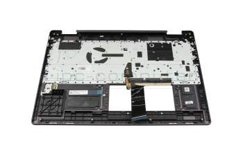 5CB1L31845 original Lenovo clavier incl. topcase DE (allemand) gris/gris avec rétro-éclairage