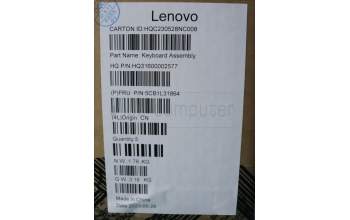 Lenovo 5CB1L31864 COVER Upper Case ASM_FRA H 82YN FP STGY