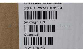 Lenovo 5CB1L31884 COVER Upper Case ASM_SWS H 82YN NFP STGY