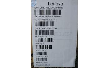 Lenovo 5CB1L31894 COVER Upper Case ASM_BEL H 82YN NFP STGY