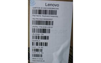 Lenovo 5CB1L39197 COVER Upper Case ASM_FRA H 82YN NFP ARGY