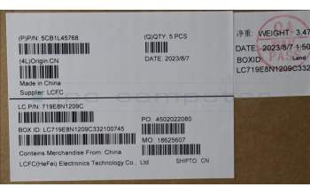 Lenovo 5CB1L45768 COVER Upper Case ASM_EURO ENG L82X7AGNBL
