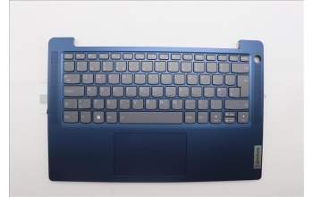 Lenovo 5CB1L48377 C-Abdeckung mit Tastatur, Englisch (GB), tiefblau, Hintergrundbeleuchtung, Fingerabdruck