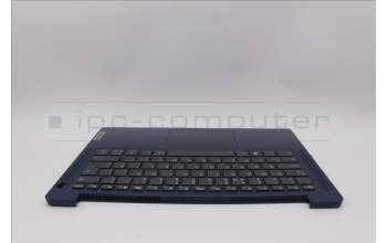 Lenovo 5CB1L48377 C-Abdeckung mit Tastatur, Englisch (GB), tiefblau, Hintergrundbeleuchtung, Fingerabdruck