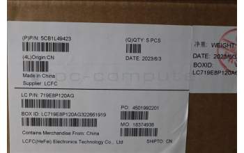 Lenovo 5CB1L49423 COVER Upper Case ASM_SPA L82X6 NFP AG BL