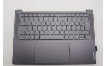 Lenovo 5CB1L49539 C-Abdeckung mit Tastatur, Ungarisch, Sturmgrau