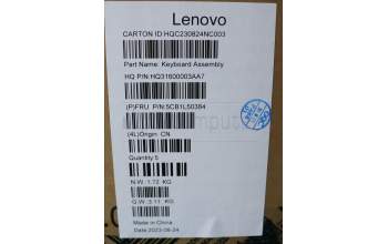 Lenovo 5CB1L50384 COVER Upper Case ASM_POR H 83BS FP ARGY