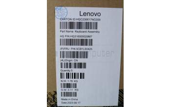 Lenovo 5CB1L50425 COVER Upper CaseASM_EUROENG H83BSNFPARGY