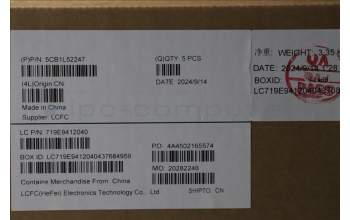 Lenovo 5CB1L52247 COVER Upper Case ASM_GER L82X8 FP NBL AB