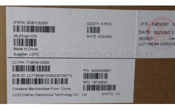 Lenovo 5CB1L52307 COVER Upper Case ASM_FRA L82X8 FP NBL AG