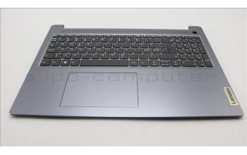 Lenovo 5CB1L52321 C-Abdeckung mit Tastatur, Skandinavien, arktisgrau, Ohne_Hintergrundbeleuchtung, Fingerabdruckleser