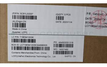 Lenovo 5CB1L53337 COVER Upper CaseASM_EUROENGL82X8NFPNBLAB