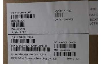 Lenovo 5CB1L53363 COVER Upper Case ASM_NORDICL82X8NFPNBLAG